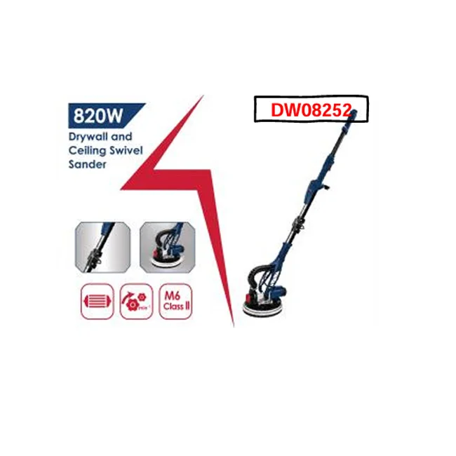 EGYTOOLS أدوات ومعدات صناعية عالية الجودة بأسعار منافسة ماكينة صنفرة حوائط 820 وات 10 بوصة DW08252